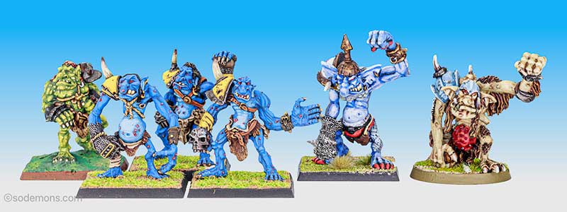 The Blood Bowl Trolls