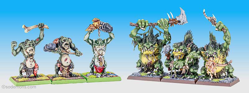 7th Edition Orc & Goblin Trolls