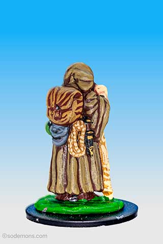 FS45-2 Mysterious Stranger with Staff (Monk)