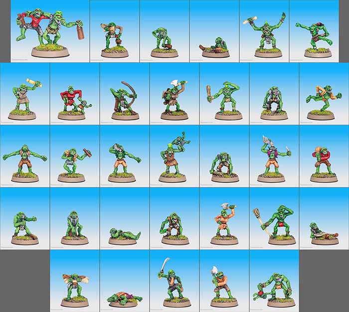 C15 / ORC5 / 0508 Orc Villagers - October 1986 on