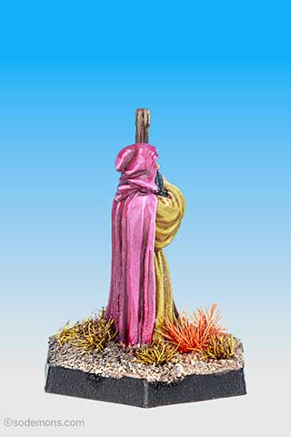 Hooded Wizard with Staff