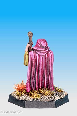 Hooded Wizard with Staff