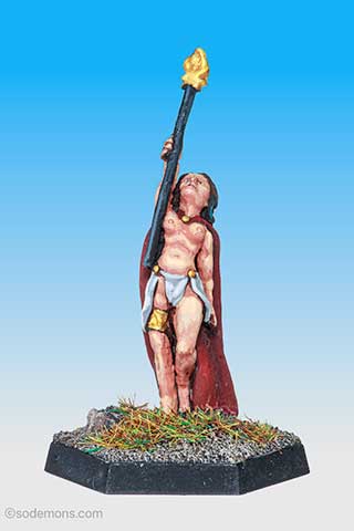 Nubile Young Enchantress with Wand