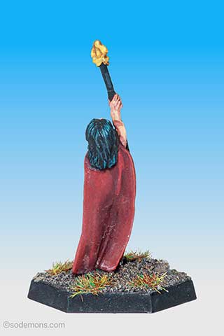 Nubile Young Enchantress with Wand