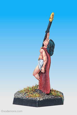 Nubile Young Enchantress with Wand