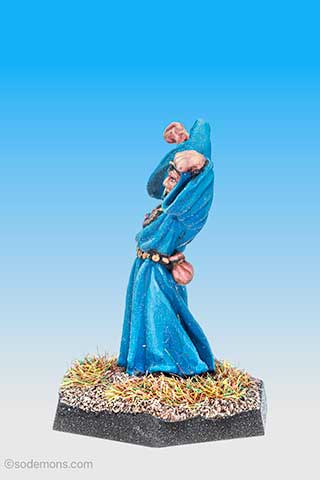 Young Wizard Casting Spell