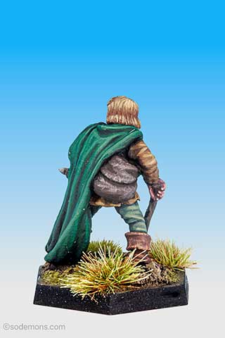 Young Wizard with Wand