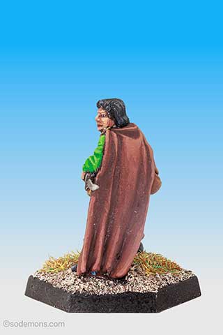 Young Wizard with Wand