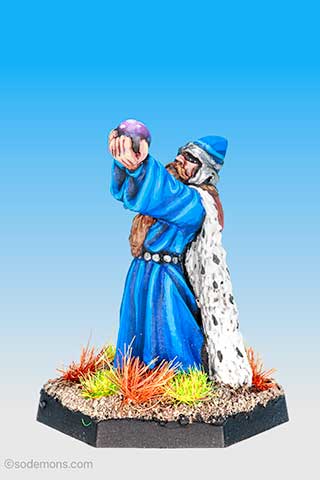 Young Wizard with Orb