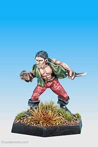 Young Wizard with Amulet