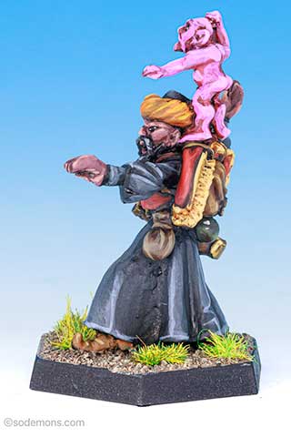 Wizard on Flying Carpet