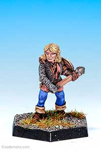 FA18-2 Female Cleric with Mace