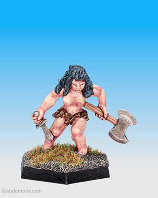 FF39-1 Amazon Berserker with Dagger