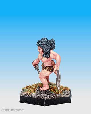 FF39-1 Amazon Berserker with Dagger