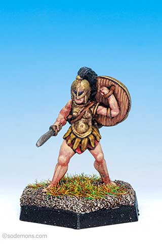 Runequest 6-6 Elf with Sword