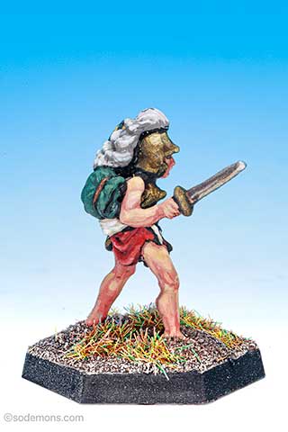 FTF7 Warrior Maiden with Short Sword 