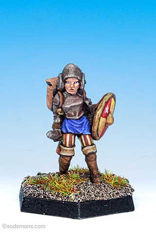 FTF13 Female Fighter with Sword