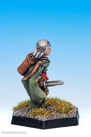 FTF14 Female Fighter with Breastplate, Sword, and Bow