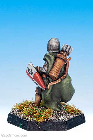 FTF14 Female Fighter with Breastplate, Sword, and Bow