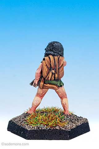 FTF50 Amazon with Sword, Dagger and Pack