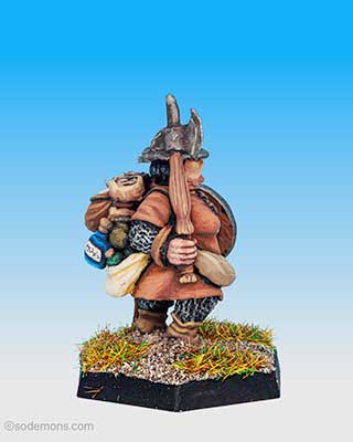 FTF55 Fat Lady Fighter with Axe