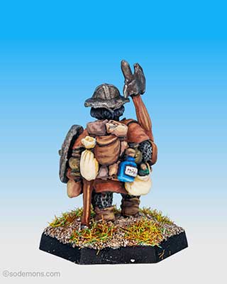 FTF55 Fat Lady Fighter with Axe