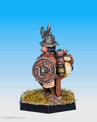 FTF55 Fat Lady Fighter with Axe