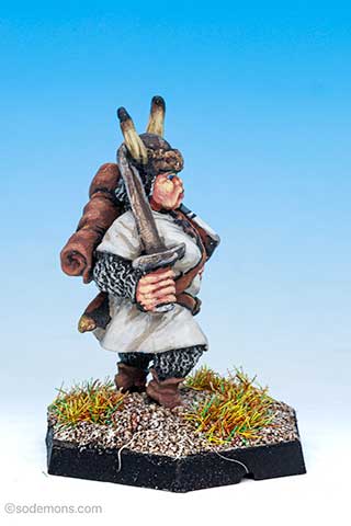 FTF56 Fat Lady Fighter with Horned Helmet