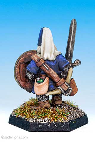 FTF58 Fat Lady Fighter with Sword