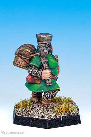 FTF59 Fat Lady Fighter with Mace