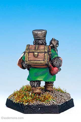 FTF59 Fat Lady Fighter with Mace