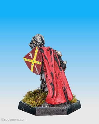 FTF62 Female Fighter in Plate Armour with Closed Helm