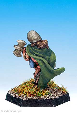 FTF69 Female Fighter with Axe