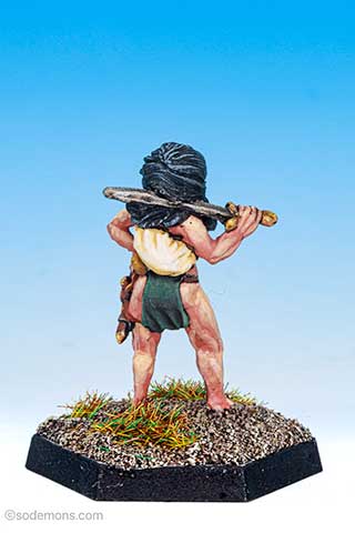 FTF83 Amazon with Sword and Dagger