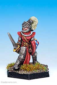 FTF94 Female Paladin with Plumed Helmet