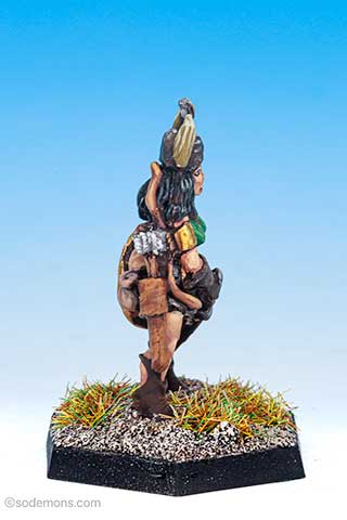 FTF96 Amazon Warrior with Horned Helmet