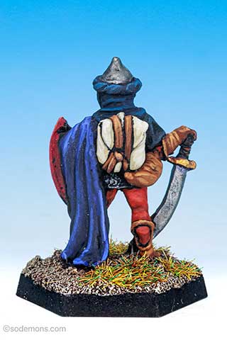 FTF107 Female Arabian Warrior