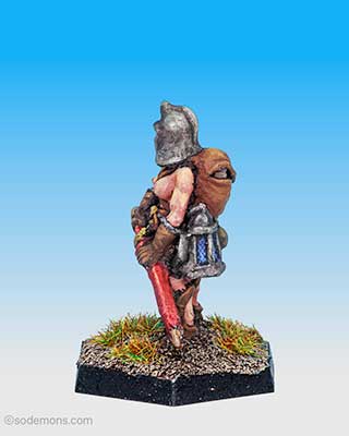 FTF113 Amazon Warrior with Spiked Helmet