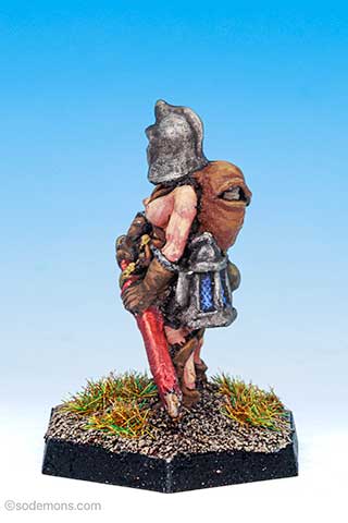 FTF113 Amazon Warrior with Spiked Helmet