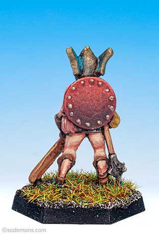 FTF116 Amazon Warrior with Winged Helmet