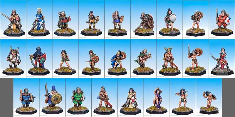 C01 Warrior Maidens - Compendium 1