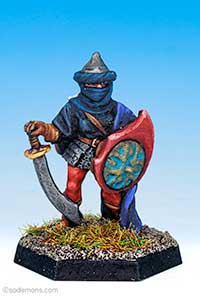 (-28) Female Arabian Warrior (FTF107)