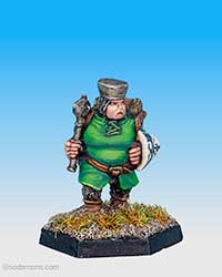 (-42) Fat Lady Fighter with Mace (FTF59)