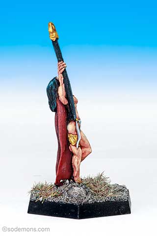 (-34) Nubile Young Enchantress with Wand (FTW&C02/3c)