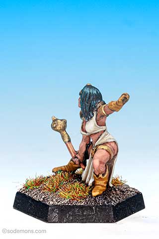 Priestess with Mace (C03C1-7)