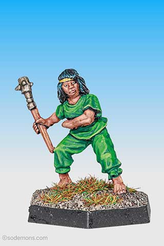 C05-27 Mistress of the Martial Arts with Mace