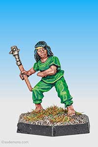 C05-27 Mistress of the Martial Arts with Mace