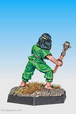 C05-27 Mistress of the Martial Arts with Mace