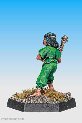 C05-27 Mistress of the Martial Arts with Mace