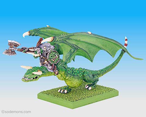 Orc Warboss on Wyvern